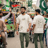 Azadi Heritage Oversized Graphic T-Shirt