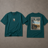 Nordic Postcard Oversized Graphic T-Shirt