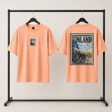 Nordic Postcard Oversized Graphic T-Shirt