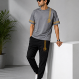 Luxury Black Signature Tracksuit – Premium Men's Co-Ord Set